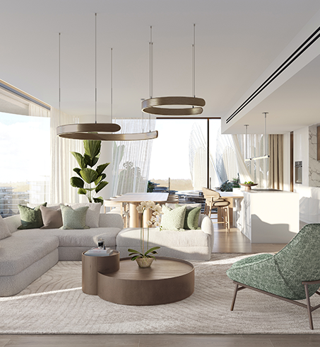 Mamsha Gardens Contemporary Interior