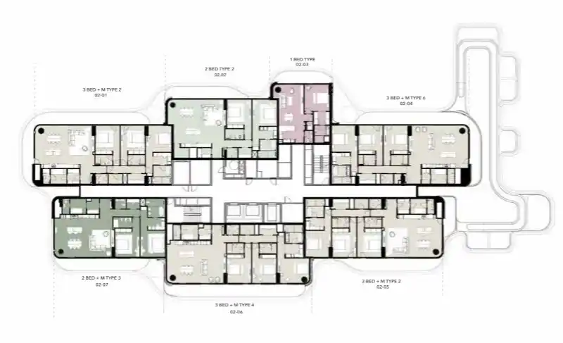 Building 4 Upper Floors